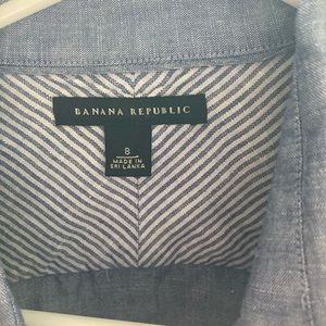 Banana republic linen shirt